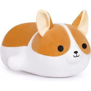 Yeqivo Corgi Stuffed Animal Soft Corgi Dog Plush Toys, Cute Shiba Inu Akita Plu